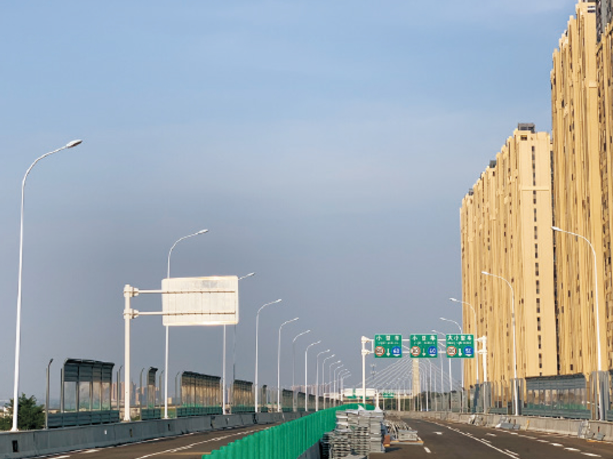 长沙市湘府路大桥及快速化车道照明工程