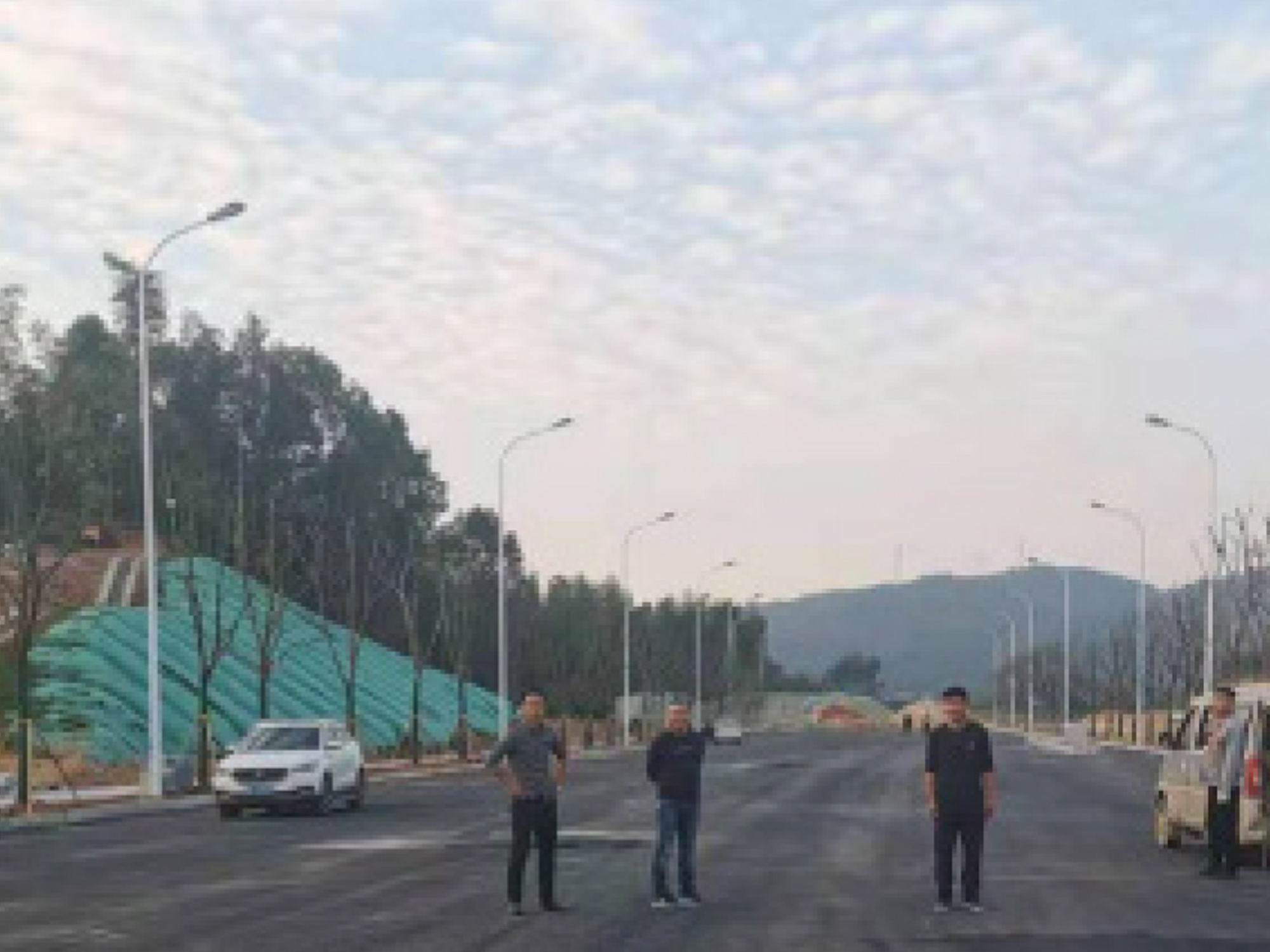 长沙市沙平路路灯照明工程