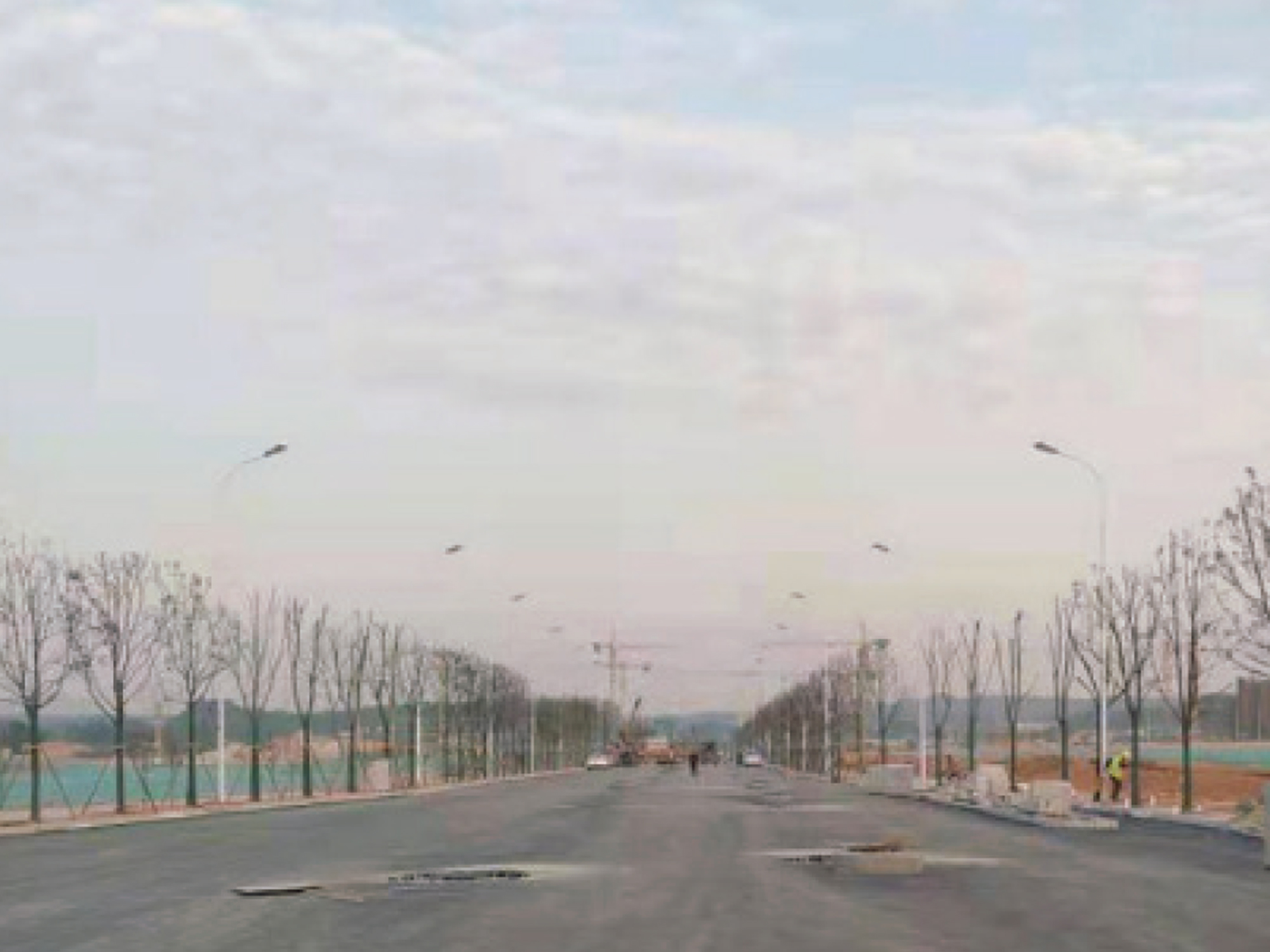 长沙市自安路路灯照明工程.jpg
